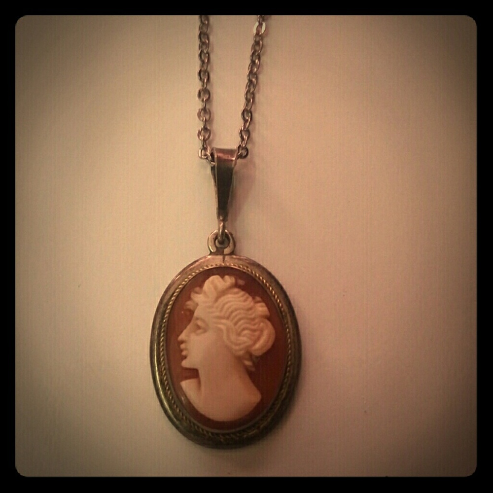 Vintage Victorian like pendant "800" silver - Picture 2 of 3